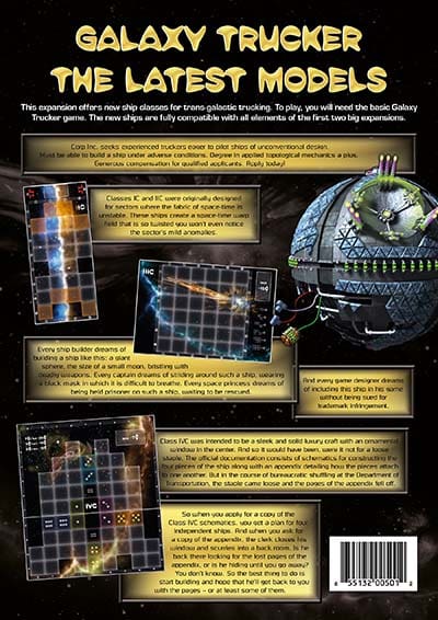 Galaxy Trucker: New Models