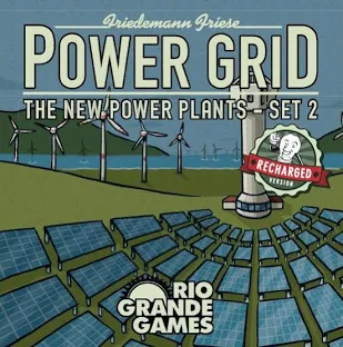 Power Grid Recharged:  The New Power Plant Cards Set 2