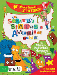 The Scrambled States of America Game - Deluxe Edition