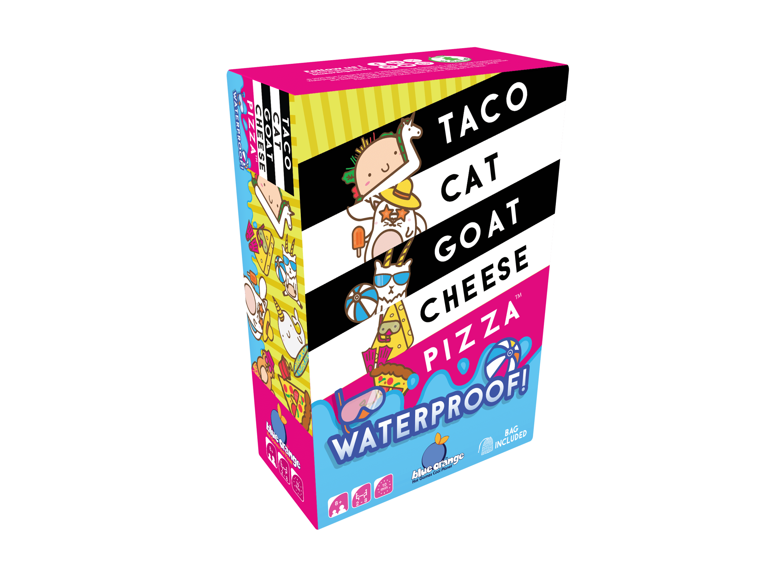 Taco Cat Goat Cheese Pizza Waterproof